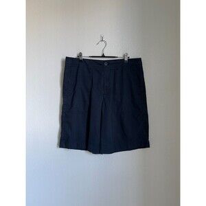 COS Men's Lyocell Cotton Utility Shorts in Navy Size 34